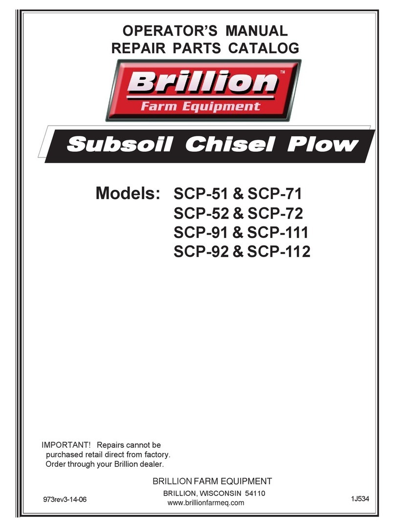 Landoll Brillion SCP-51 User manual Landoll Brillion SCP-51 User manual