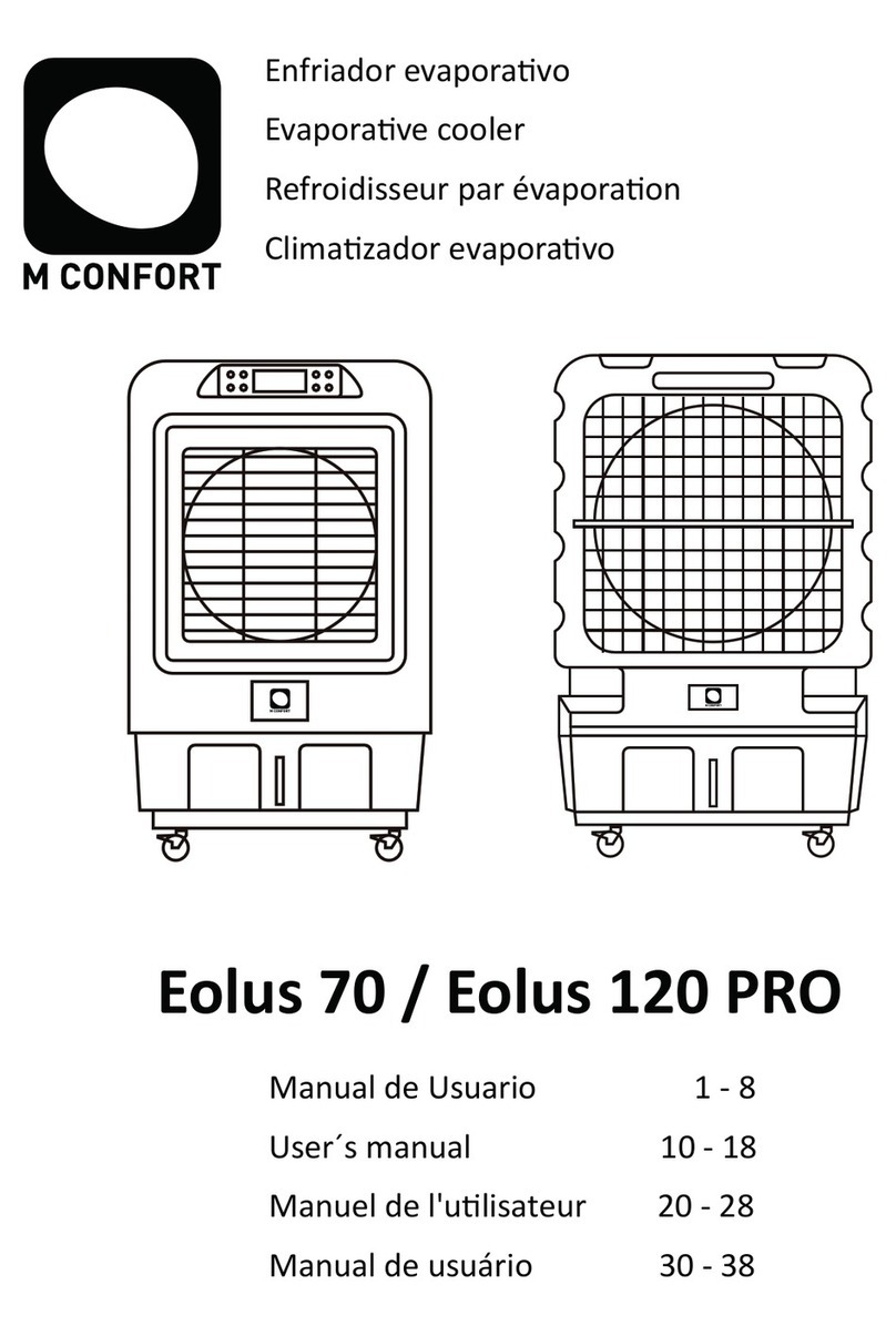 M Confort Eolus 70 User manual