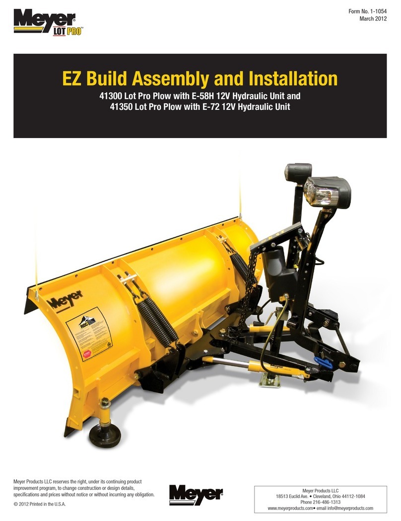 Meyer Lot Pro 41300 Assembly and installation