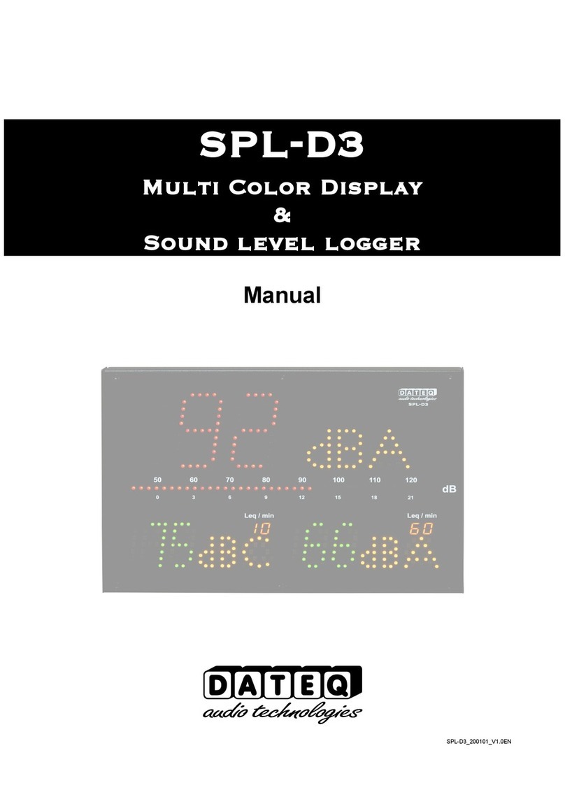 Dateq SPL-D3 manual