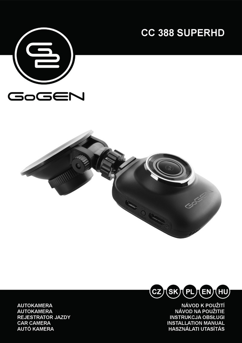 Gogen CC 388 SUPERHD installation manual