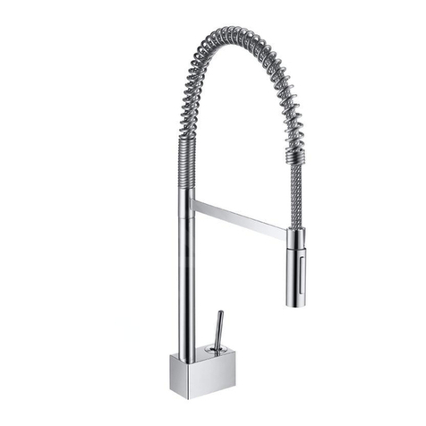 Hansgrohe Axor Starck Semi-pro 10820000 User manual Hansgrohe Axor Starck Semi-pro 10820000 User manual