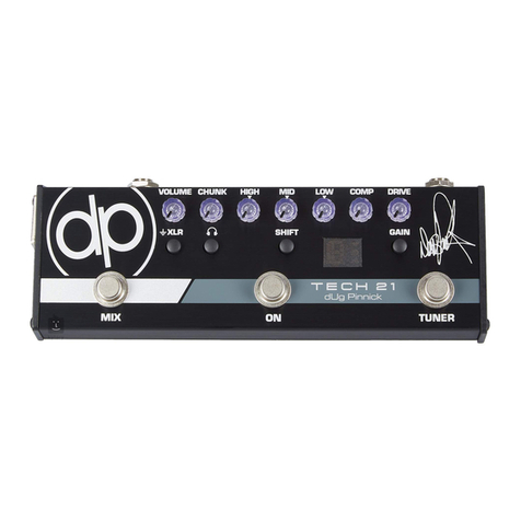 tech21 DP-3X owner's manual