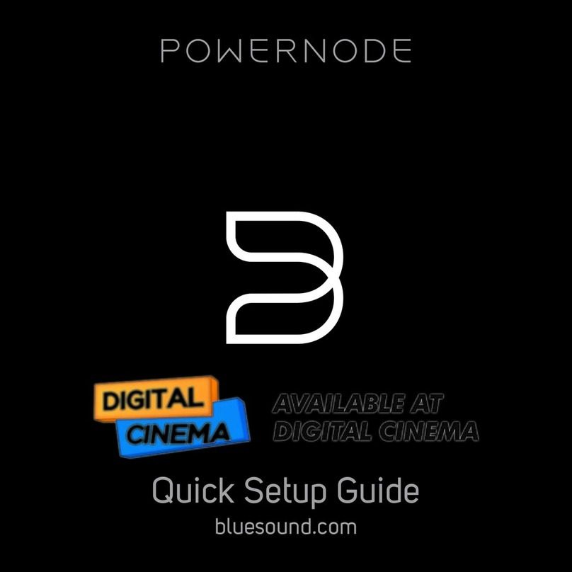 Bluesound Powernode Quick setup guide