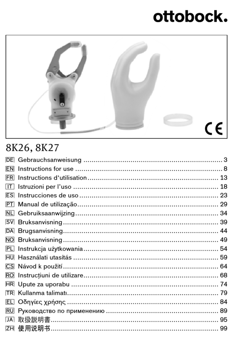 Otto Bock 8K26 Instructions for use