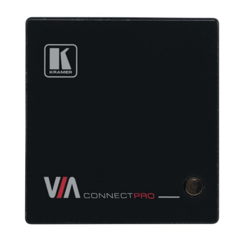 Kramer VIA CONNECT PRO User manual