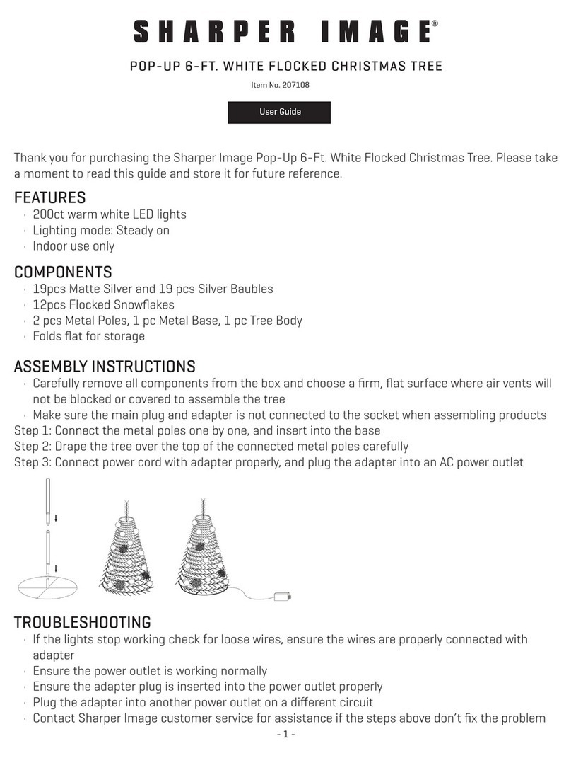 Sharper Image 207108 User manual