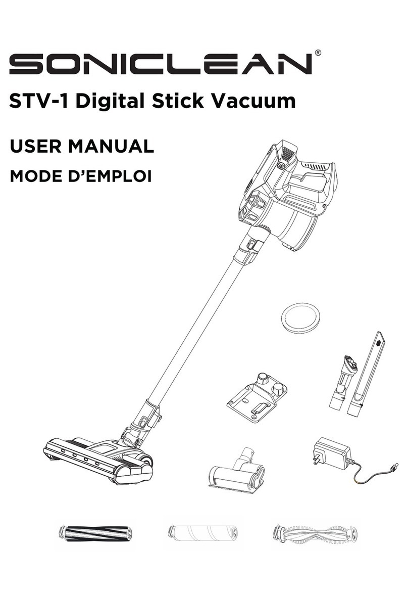 Soniclean STV-1 user manual
