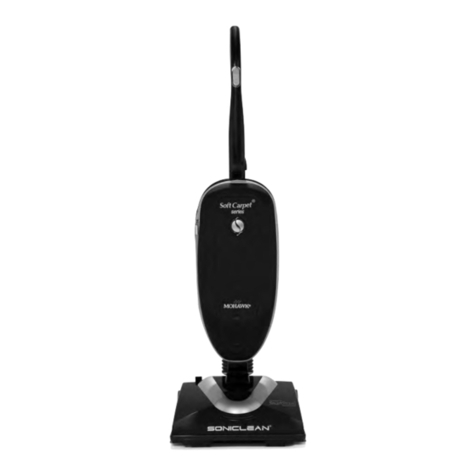 Soniclean SFC-7000 SOFT CARPET SERIES User manual