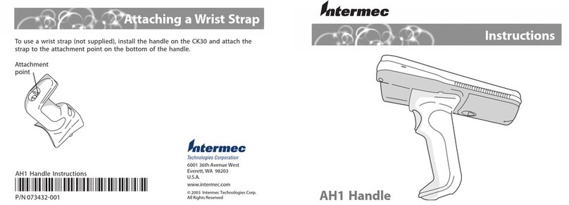 Intermec AH1 Handle instructions