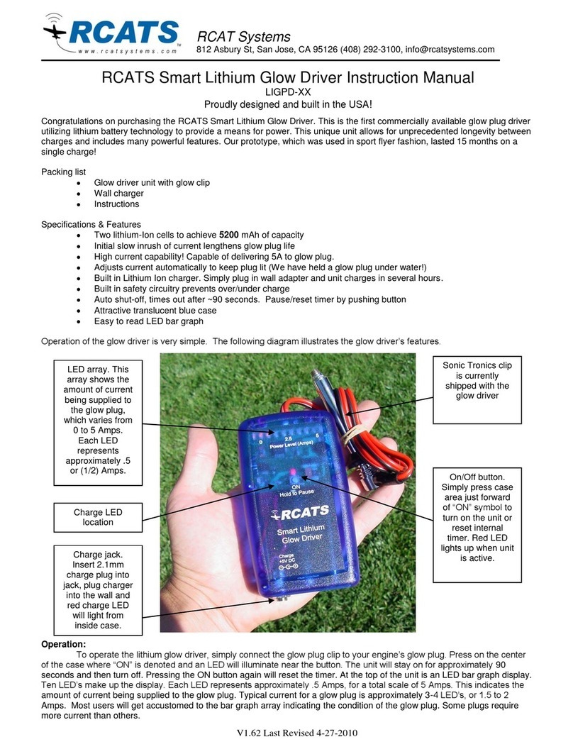 RCAT LIGPD Series instruction manual