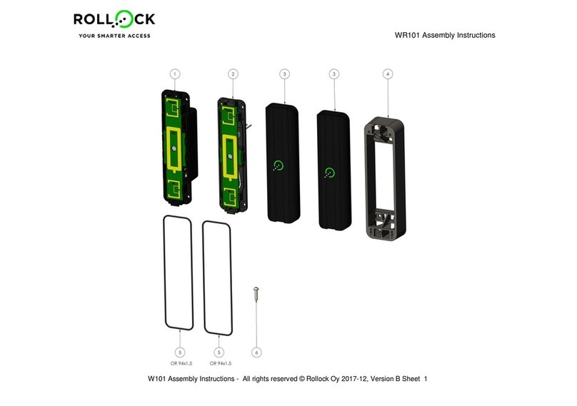 Rollock WR101 User manual