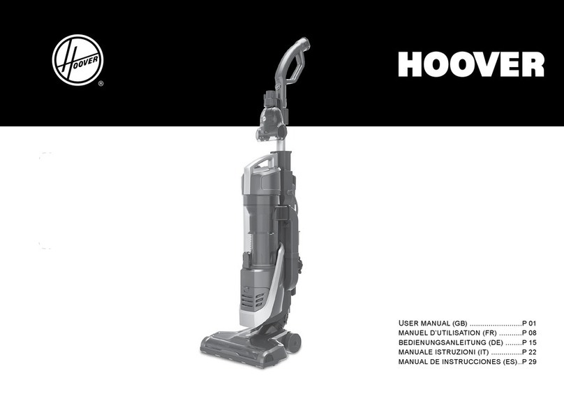 Hoover Velocity Evo user manual