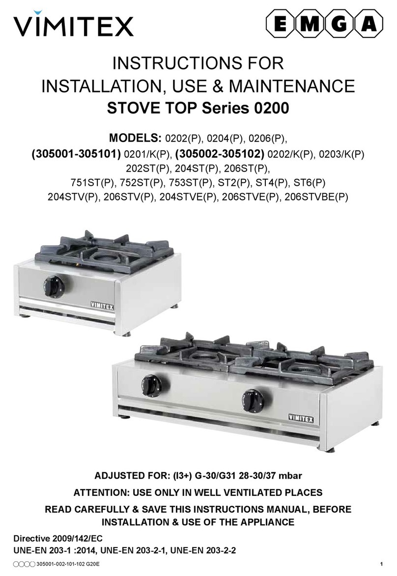 VIMITEX 0200 Series Instructions for installation VIMITEX 0200 Series Instructions for installation