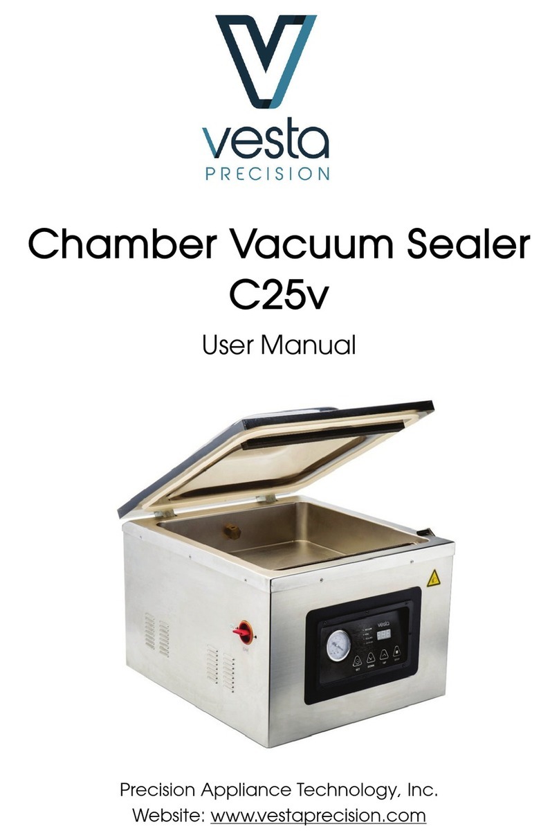Vesta Precision C25v user manual