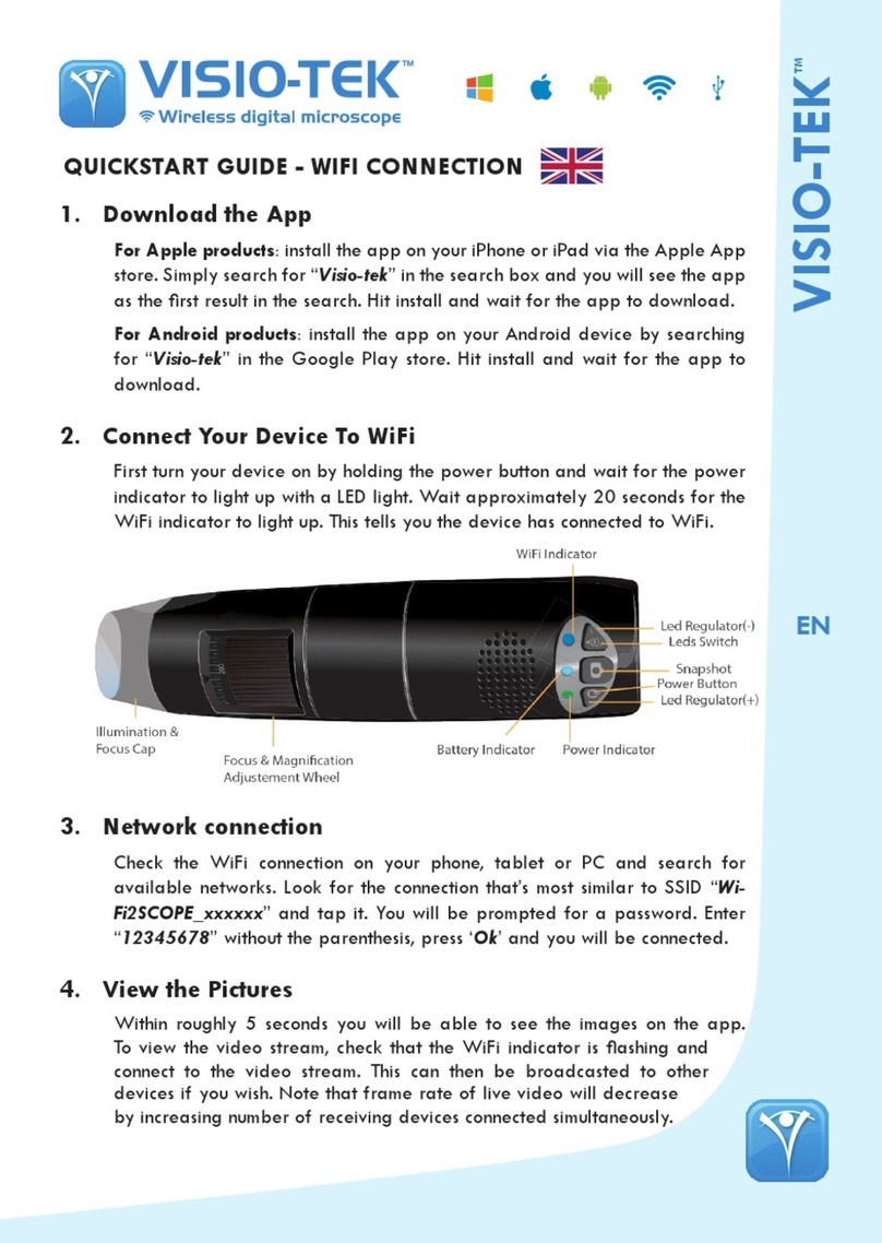 Visio-Tek Visio-tel quick start guide