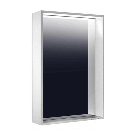 KEUCO X-Line 33296 1500 Series Instructions for use