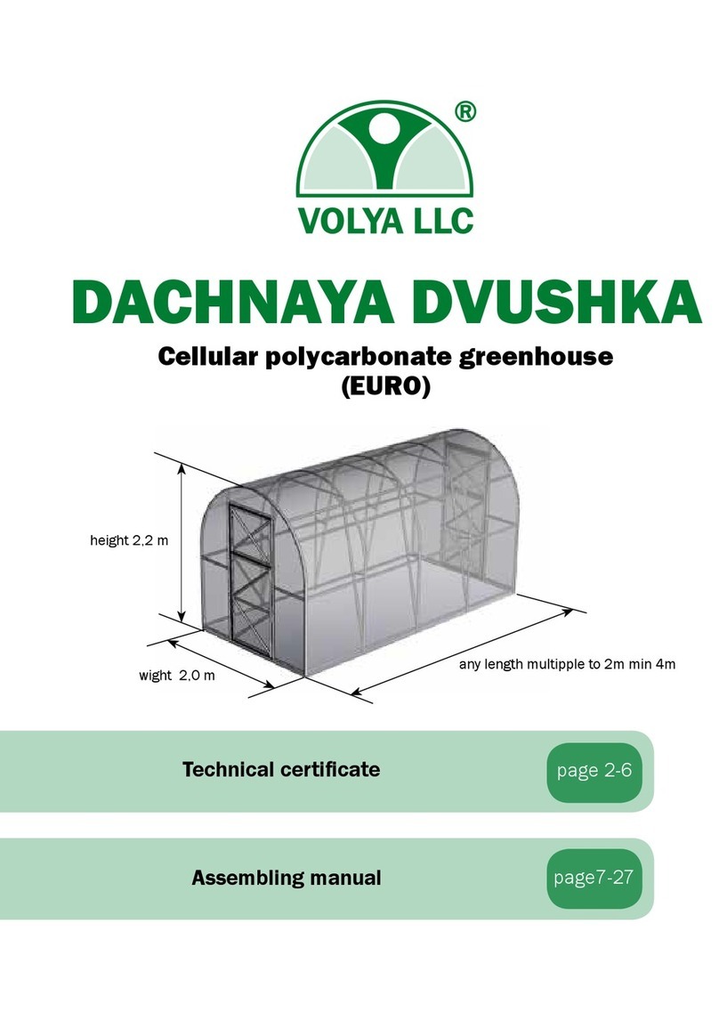 VOLYA DACHNAYA DVUSHKA Assembling manual