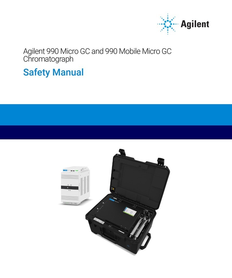 Agilent Technologies 990 Micro GC Safety manual