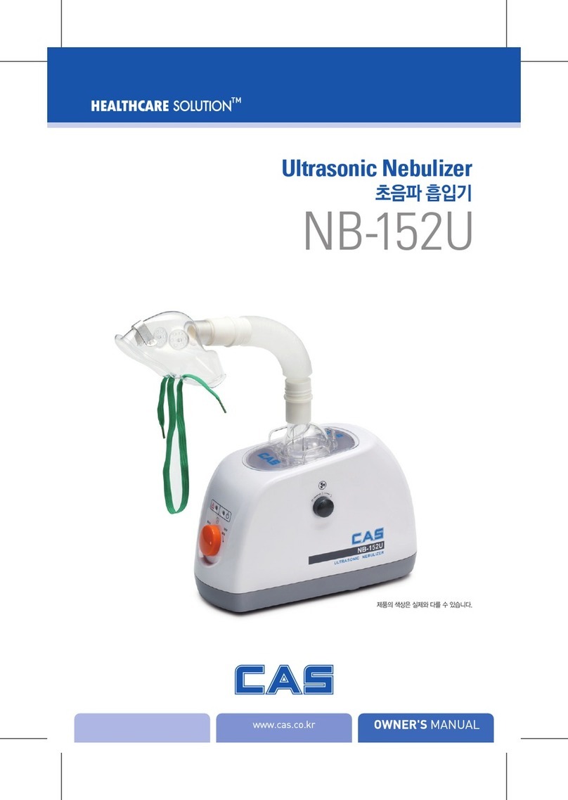 CAS Healthcare Solution NB-152U owner's manual