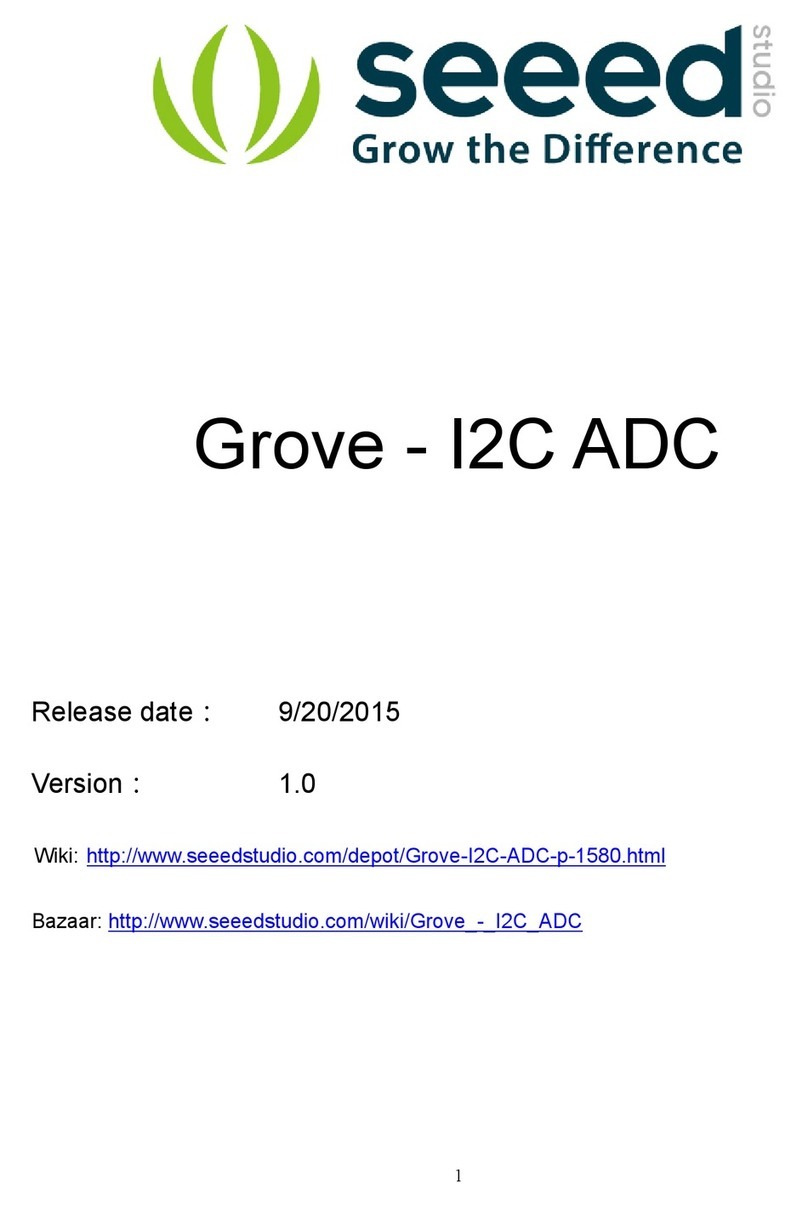 seeed studio Grove-I2C ADC manual seeed studio Grove-I2C ADC manual