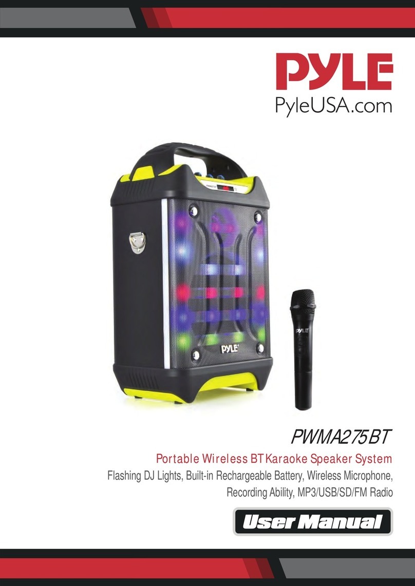 Pyle PWMA275BT User manual