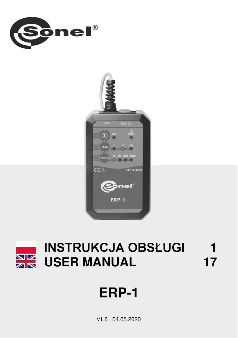 Sonel ERP-1 User manual