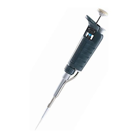Gilson PIPETMAN P Series Operating instructions