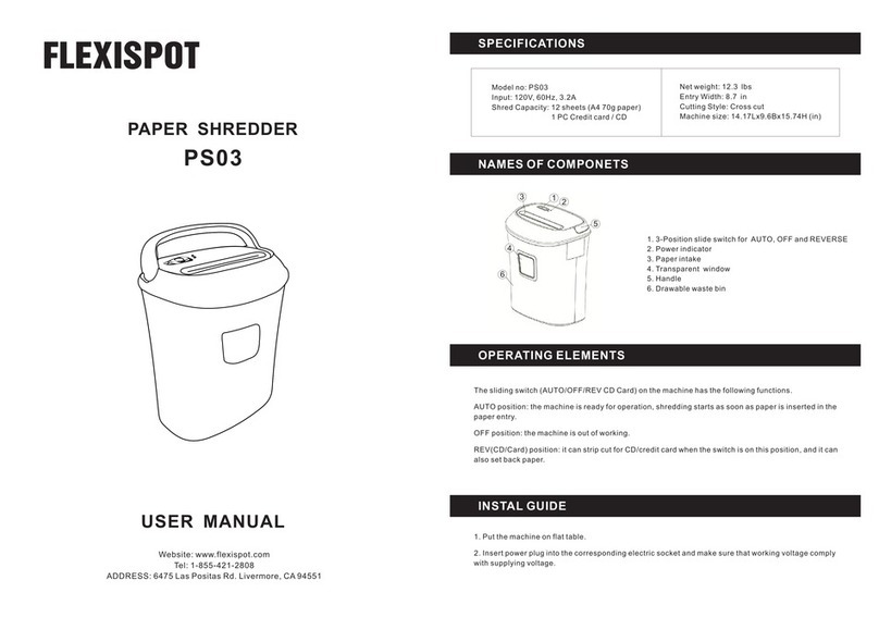 Flexispot PS03 user manual
