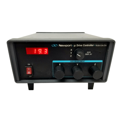 Newport ESA-CXA User manual