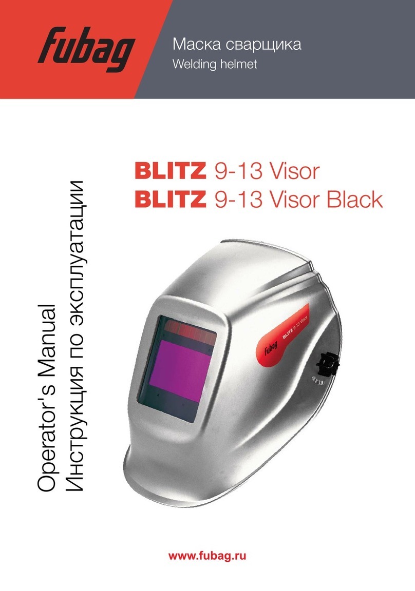 Fubag BLITZ 9-13 Visor Operator's manual