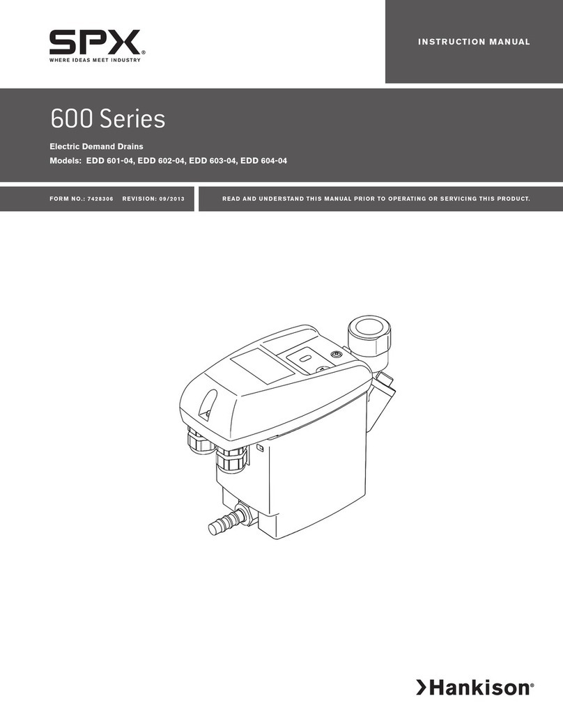 SPX Hankison 600 Series instruction manual