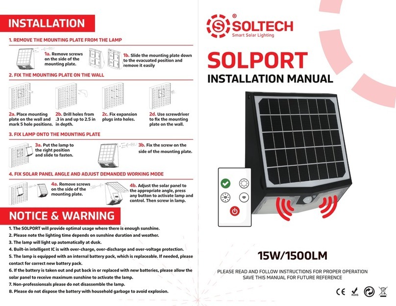 Soltech SOLPORT 15W User manual