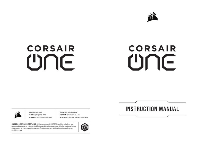 Corsair ONE User manual