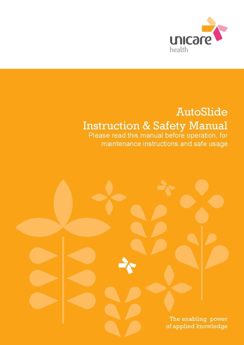 Unicare Health AutoSlide Instruction & safety manual Unicare Health AutoSlide Instruction & safety manual