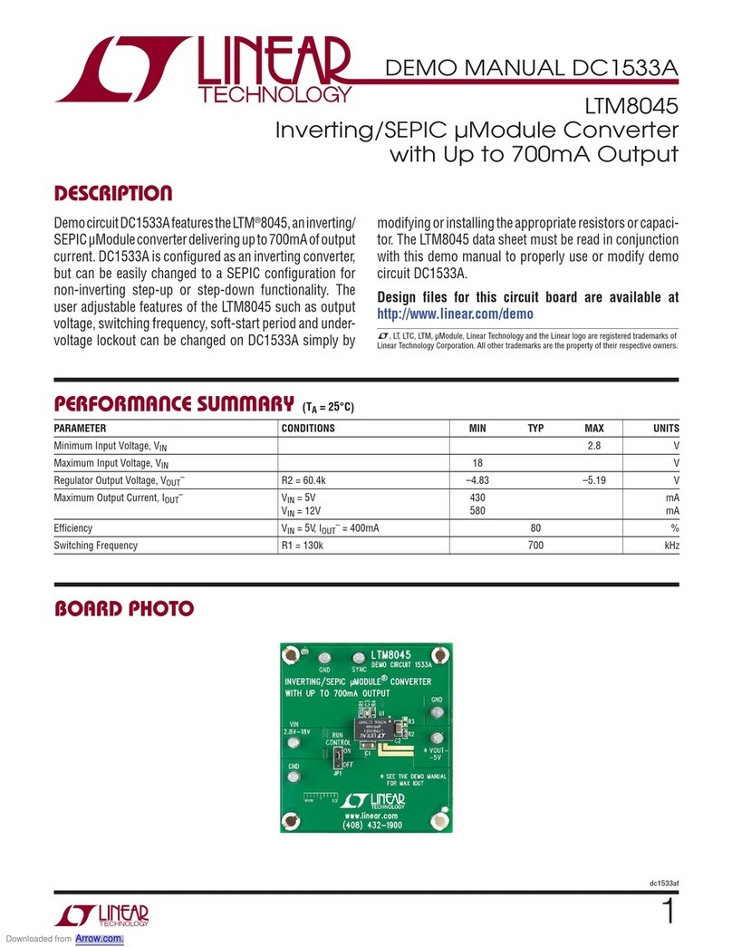 Linear Technology LTM8045 Demo Manual