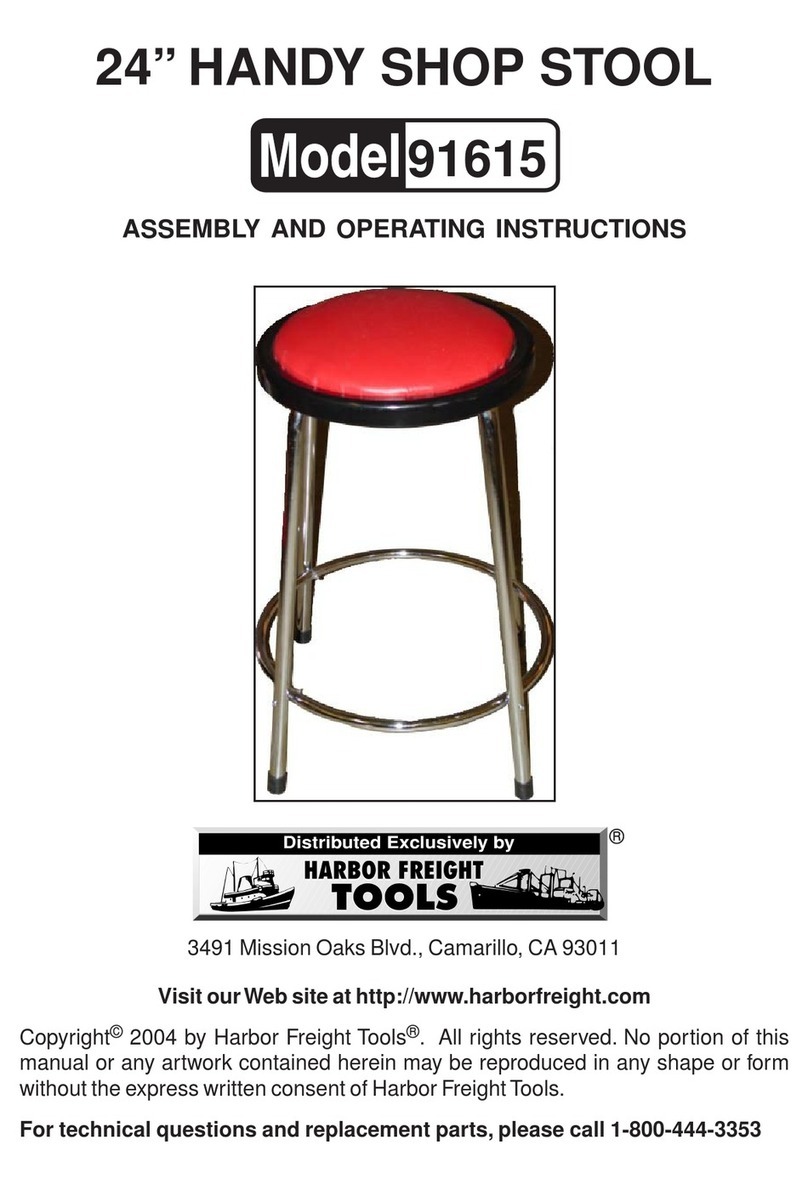 Harbor Freight Tools 91615 User manual