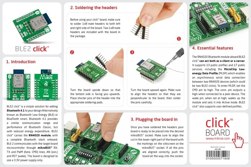Mikroe BLE2 click manual