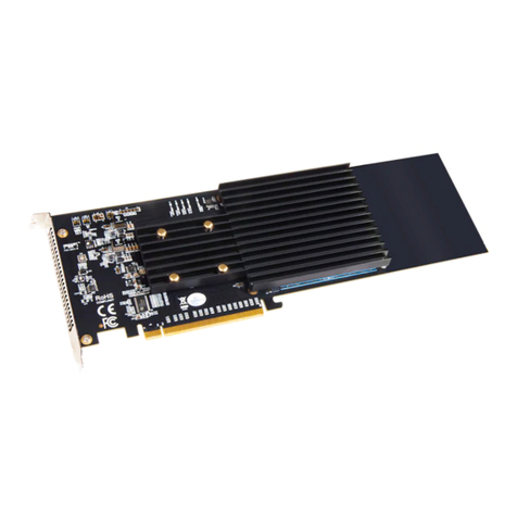 Sonnet M.2 4x4 PCIe Card User manual