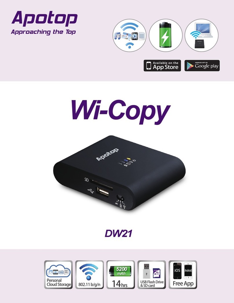 Apotop Wi-Copy DW21 manual