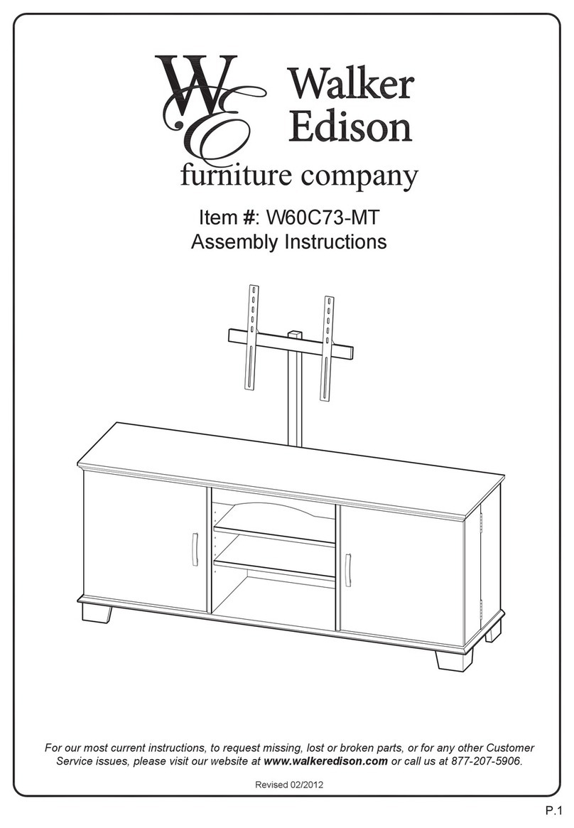 Walker Edison W60C73-MT User manual Walker Edison W60C73-MT User manual