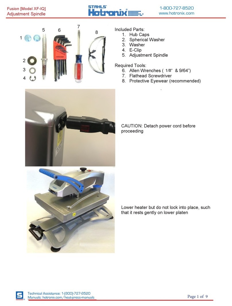 Stahls Hotronix User manual