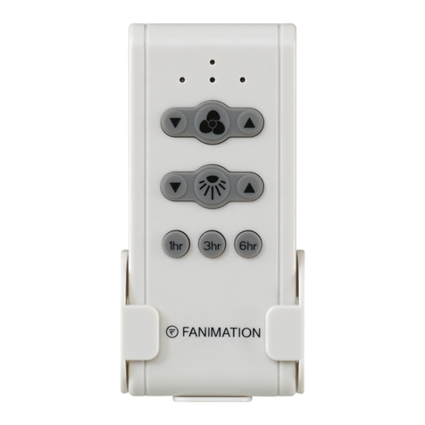 Fanimation CR500 User manual
