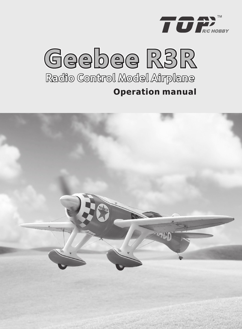 Top R/C Hobby Geebee R3R Operation manual Top R/C Hobby Geebee R3R Operation manual
