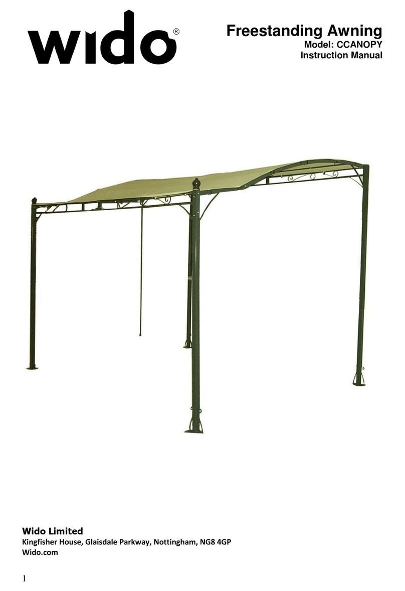Wido CCANOPY instruction manual