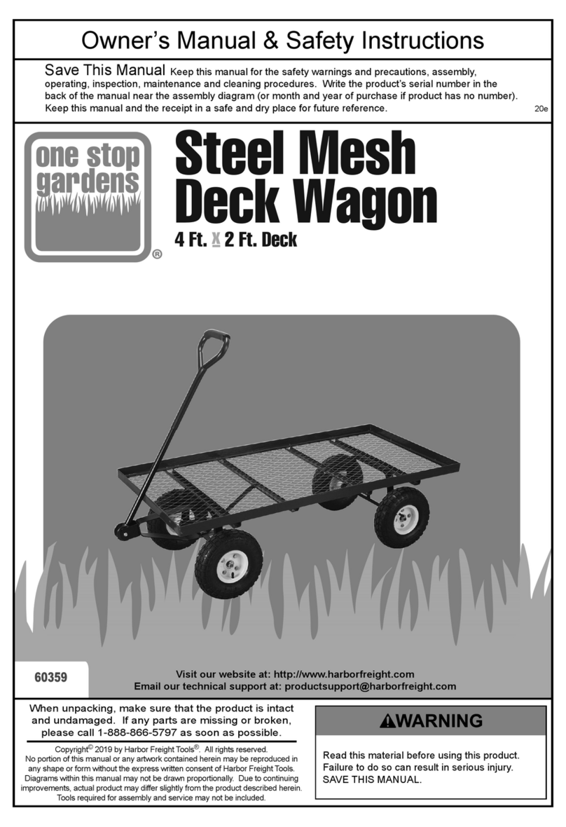 One Stop Gardens 60359 Assembly instructions