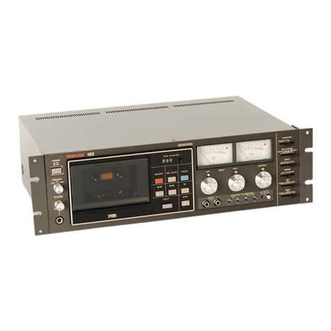 Teac Tascam 122 Schematic diagrams