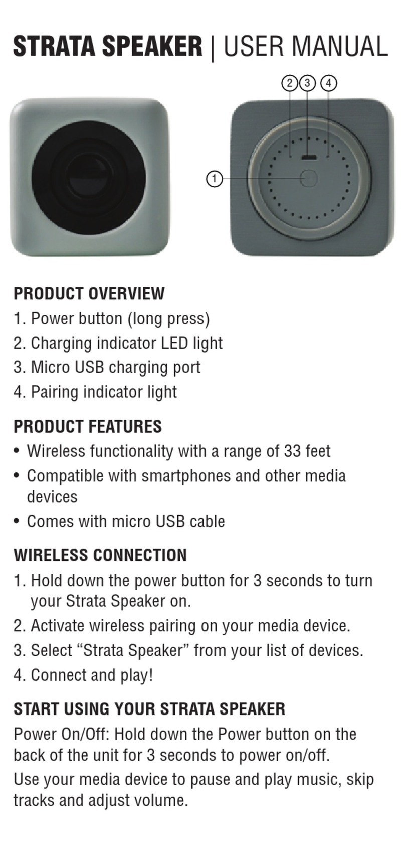 Origaudio STRATA user manual