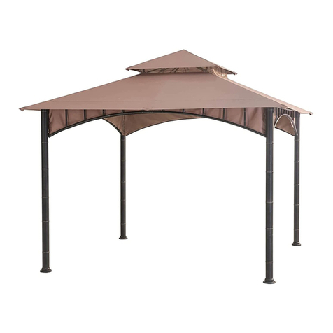 Sunjoy Thrshd Madaga Gazebo 10x10 User manual Sunjoy Thrshd Madaga Gazebo 10x10 User manual