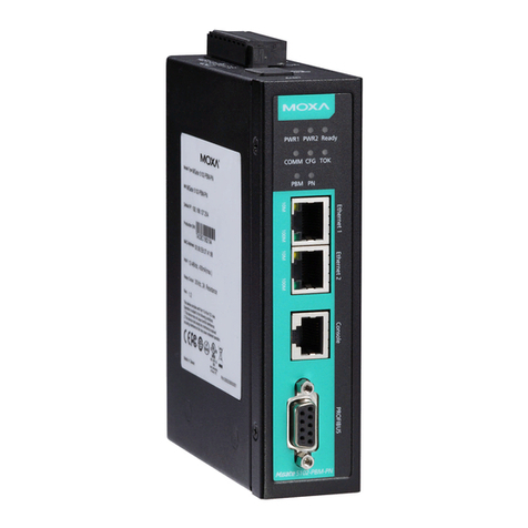 Moxa Technologies MGate 5102-PBM-PN Quick installation guide